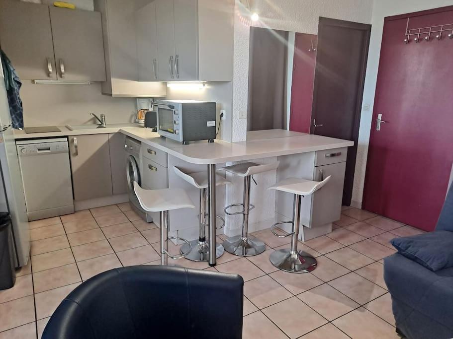 Appartement Le Florid Cap D'Agde, T2 , 4 Pers, 200M Plage, Terrasse Экстерьер фото